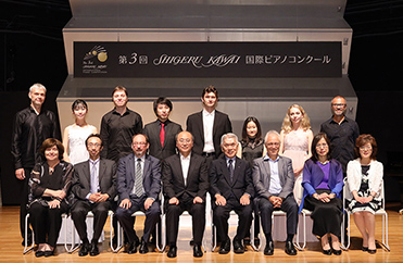 KAWAI pianos are used in world-famous competitions.