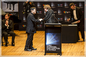 第11回シドニー国際ピアノコンクール　SK-EXを弾いたモイェ・チェンさんが 第三位に入賞